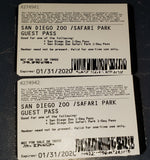 SD Zoo/Safari 1 day admission x2 & 50% off 1 day admission x 2
